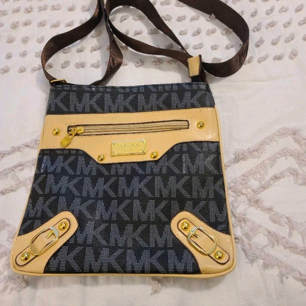 MK crossbody bag and wristlet
